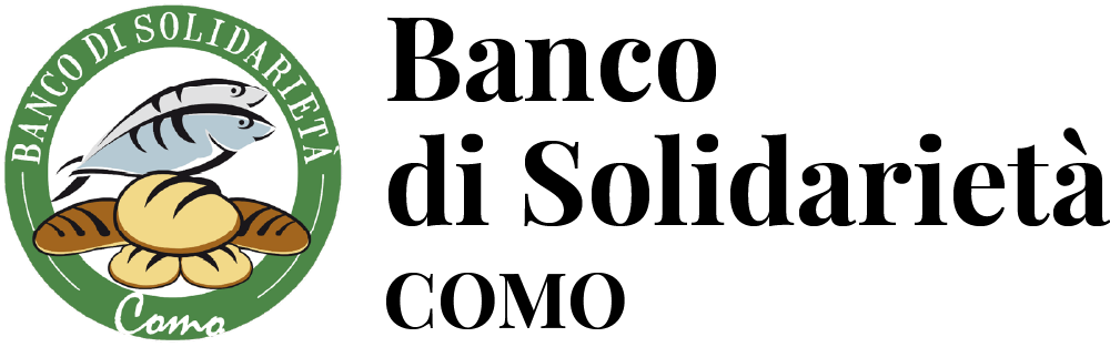 Logo + Scritta Banco di solidariet&agrave; di Como