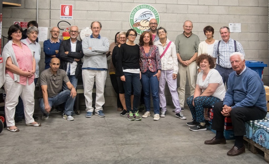 Volontari del Banco di Solidarietà di Como